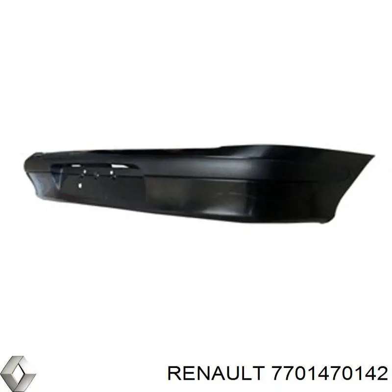 Pára-choque traseiro Renault Megane I LA0, LA1