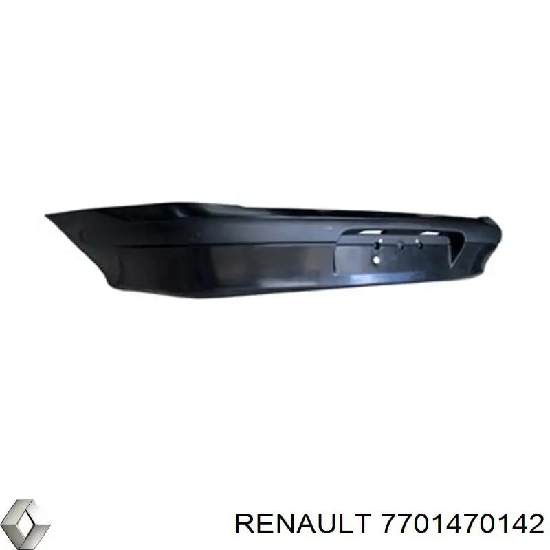  Pára-choque traseiro Renault Megane I sedan (LA0, LA1) (1996 - 2003) I