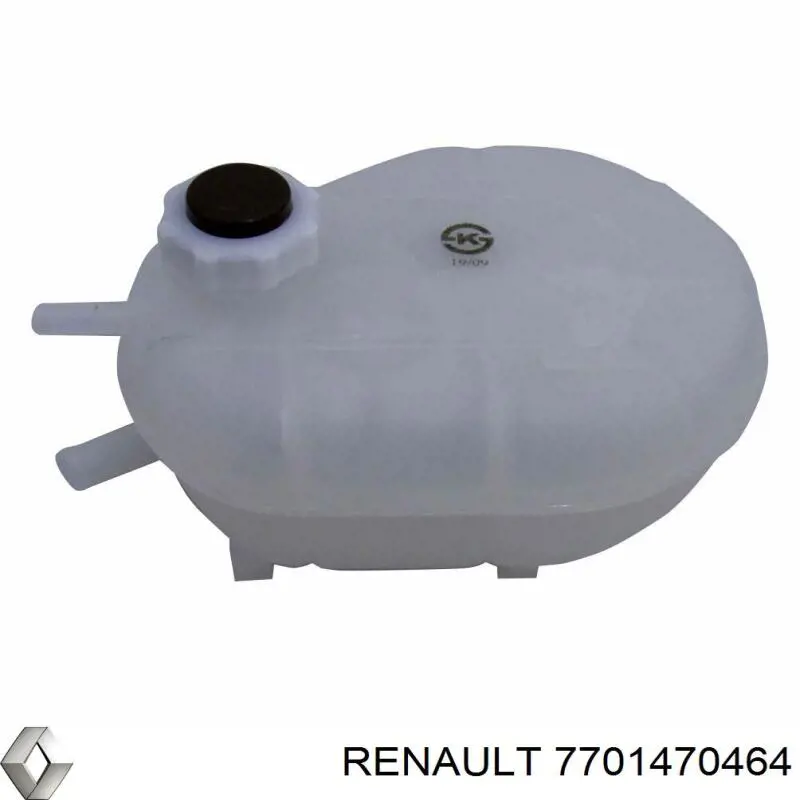 Tanque de expansão do sistema de esfriamento 8200595002 Nissan/Infiniti
