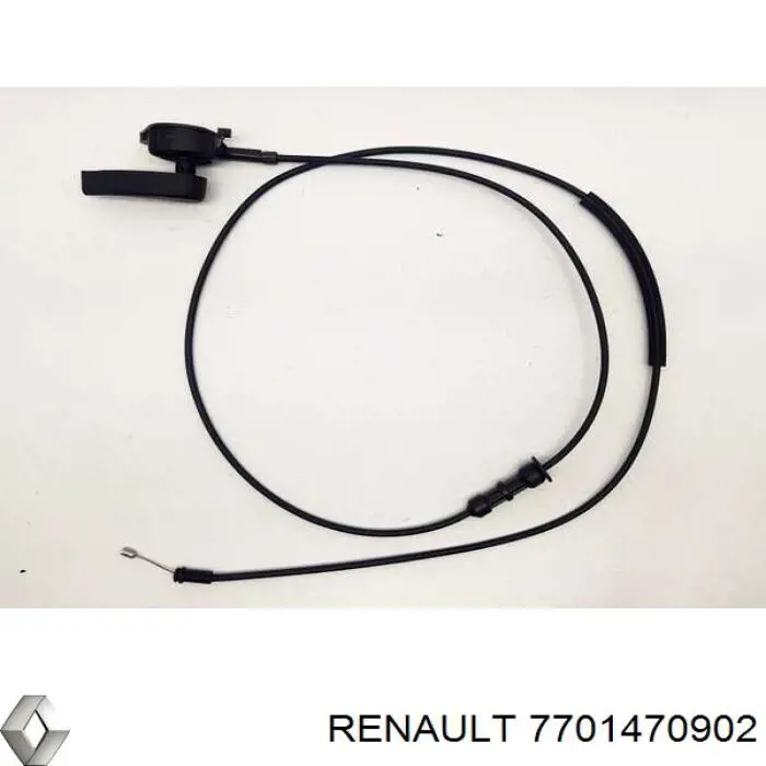 Compre 7701470902 Renault (RVI) Cabo (pedal) de abertura do fecho da porta traseira
