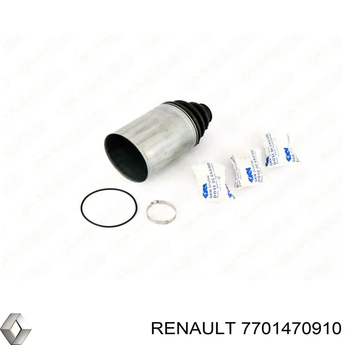 7701470910 Renault (RVI) Bota de proteção interna direita de junta homocinética do semieixo dianteiro
