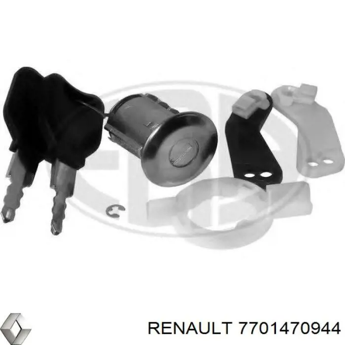7701470944 Renault (RVI) Trinco de fecho da porta dianteira