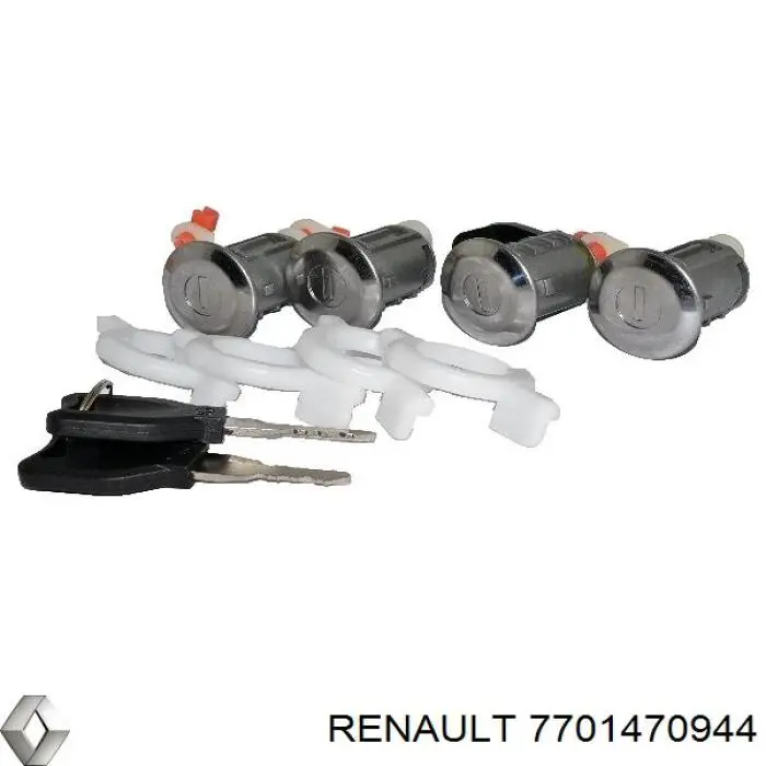 Trinco de fecho da porta dianteira Renault (RVI) 7701470944 preço, a partir de 17,44 USD