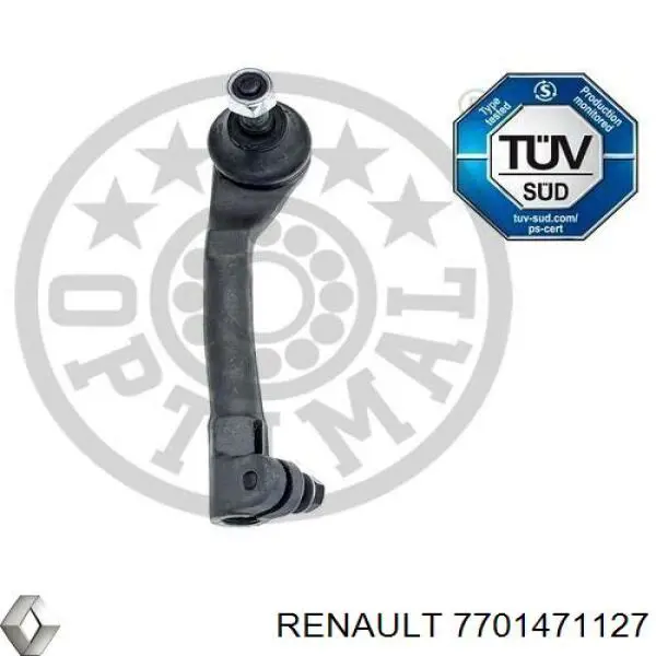 Ponta externa da barra de direção Renault (RVI) 7701471127 preço, a partir de 16,95 USD
