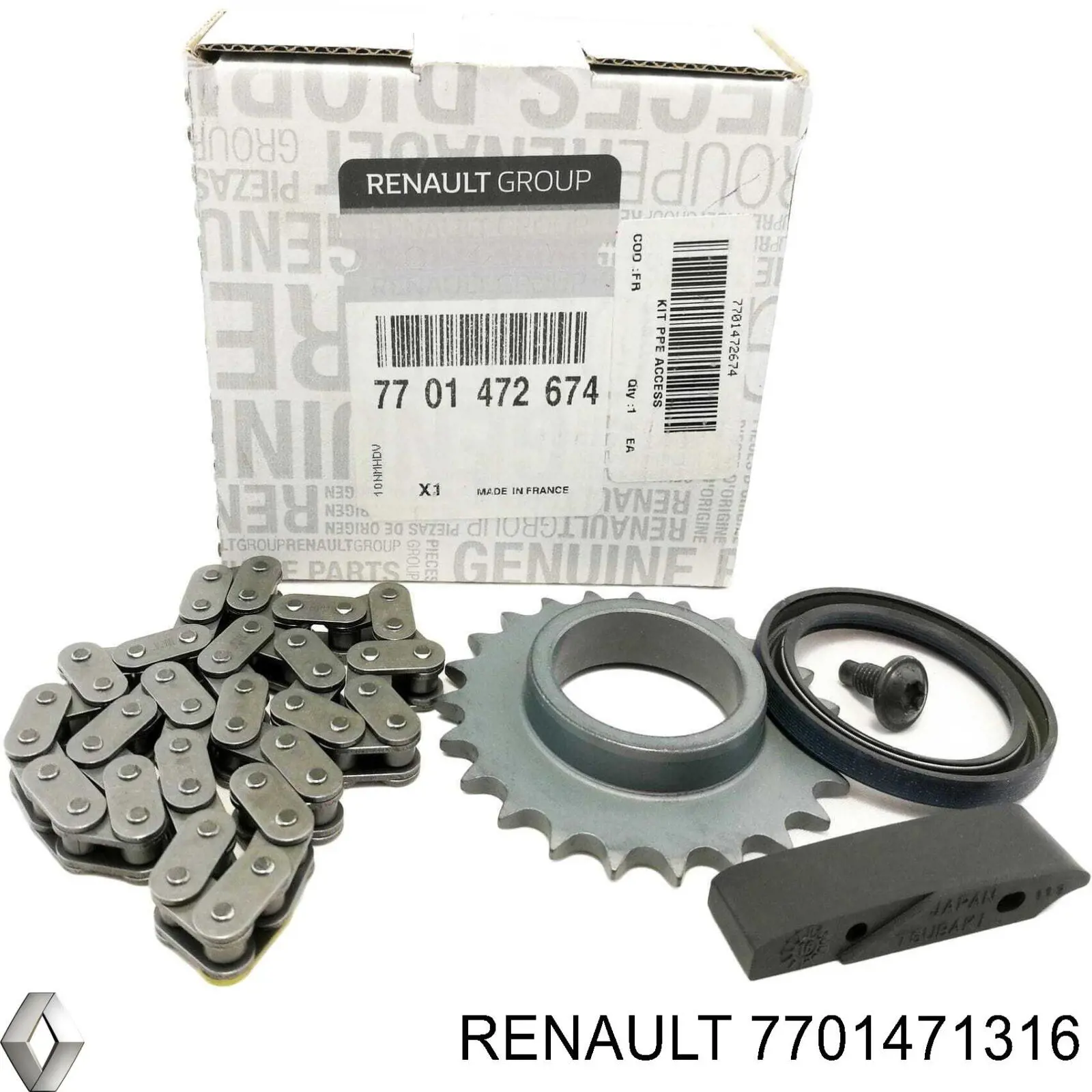 Compre 1504100QAE Nissan/Infiniti Cadeia de bomba de óleo, kit