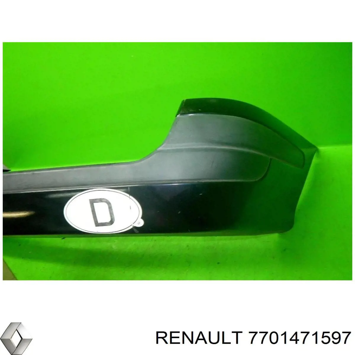 7700427578 Renault (RVI) Pára-choque traseiro
