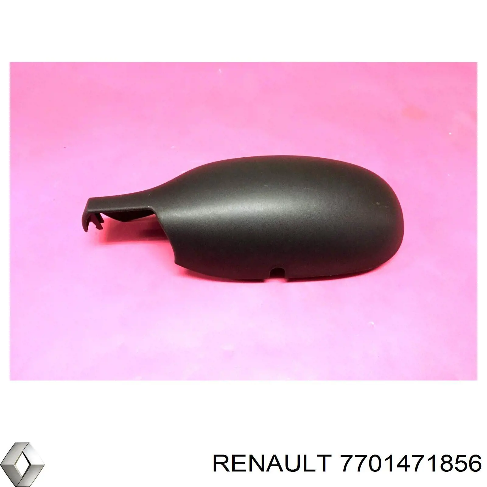 Placa sobreposta (tampa) do espelho de retrovisão esquerdo Renault (RVI) 7701471856 preço, a partir de 17,70 USD