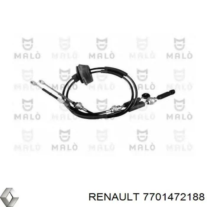 Cabo de mudança duplo B CAR 001RN439 preço, a partir de 109,81 USD