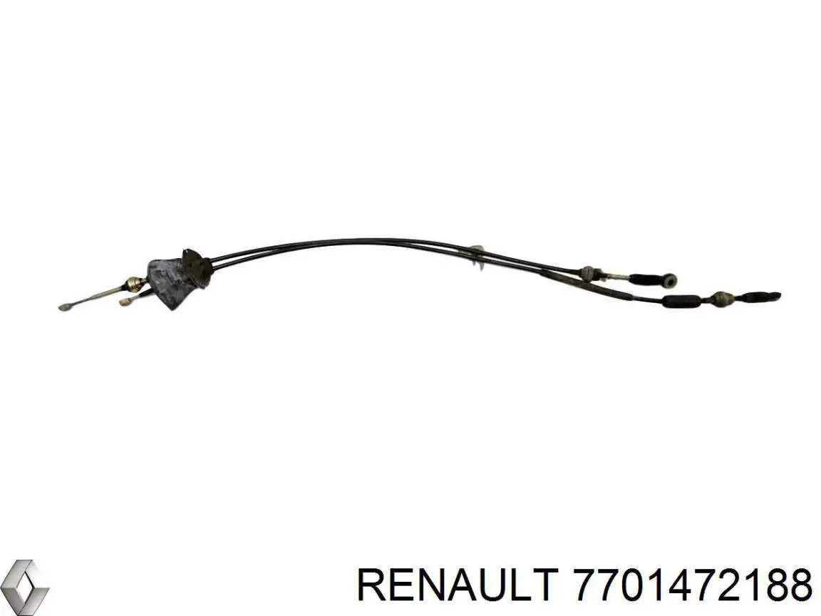 Cabo de mudança duplo Renault Laguna I K56