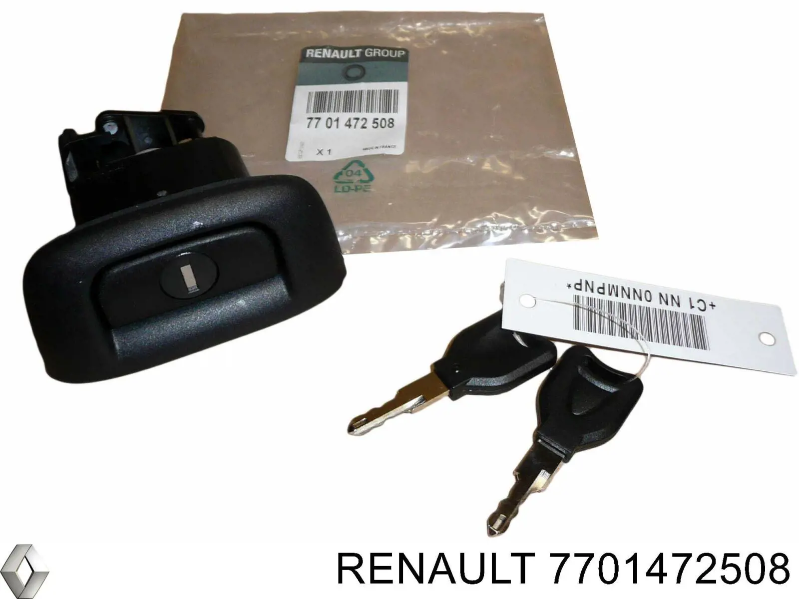 Trinco de fecho de porta-malas (de 3ª/5ª porta traseira) Renault (RVI) 7701472508 preço, a partir de 21,97 USD
