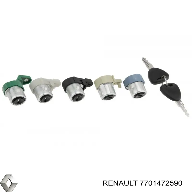 7701472590 Renault (RVI) Cilindros de fecho, kit