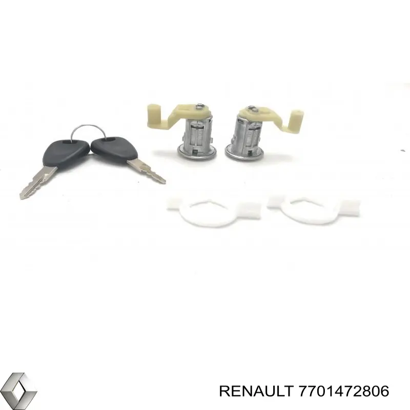 Trinco de fecho da porta dianteira Renault (RVI) 7701472806 preço, a partir de 62,01 USD