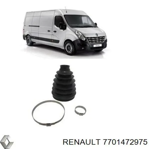 Bota de proteção externa de junta homocinética do semieixo dianteiro Renault (RVI) 7701472975 preço, a partir de 13,77 USD