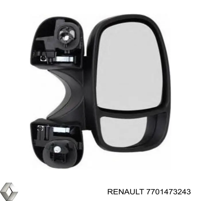 7701473243 Renault (RVI) Espelho de retrovisão direito