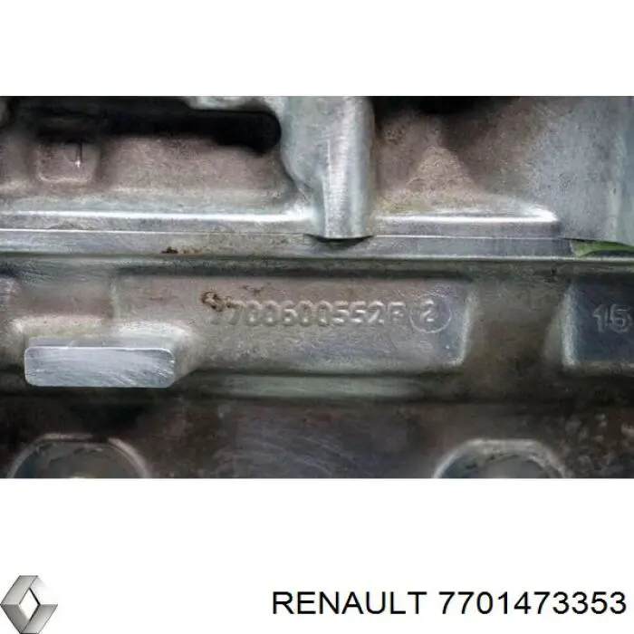 7701473353 Renault (RVI) Cabeça de motor (CBC)