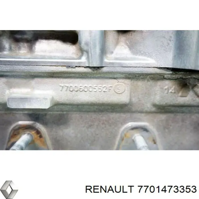 Cabeça de motor (CBC) Renault (RVI) 7701473353 preço, a partir de 409,32 USD