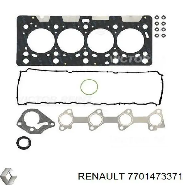 Compre 7701473371 Renault (RVI) Kit superior de vedantes de motor