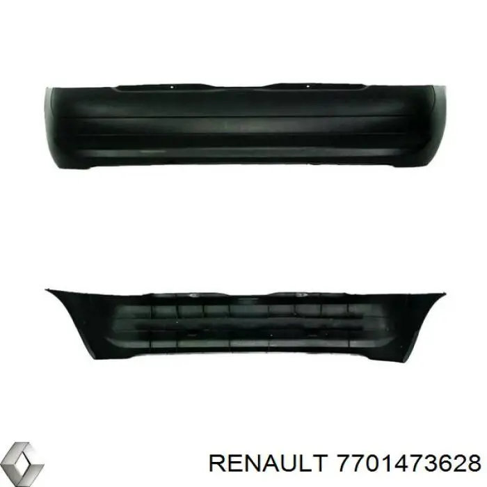 Pára-choque traseiro Renault (RVI) 7701473628 preço, a partir de 147,02 USD