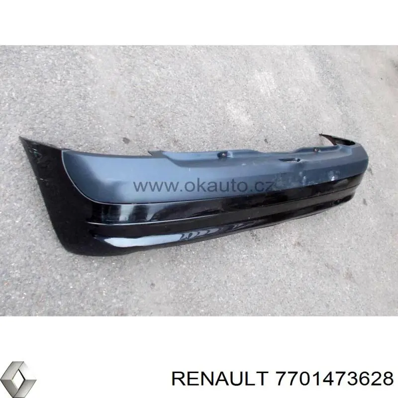 Compre 7701473628 Renault (RVI) Pára-choque traseiro