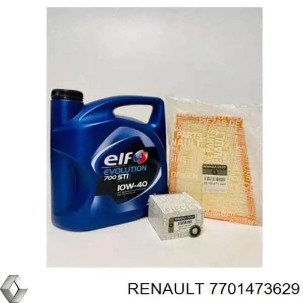 Compre 7701473629 Renault (RVI) Vedante de adaptador do filtro de óleo