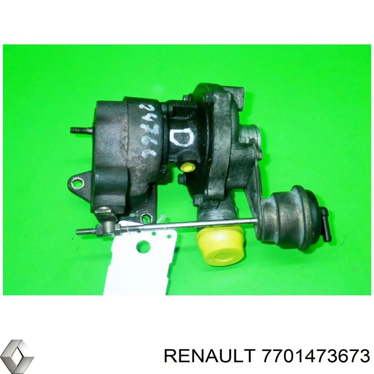 Compre 7701473673 Renault (RVI) Turbina