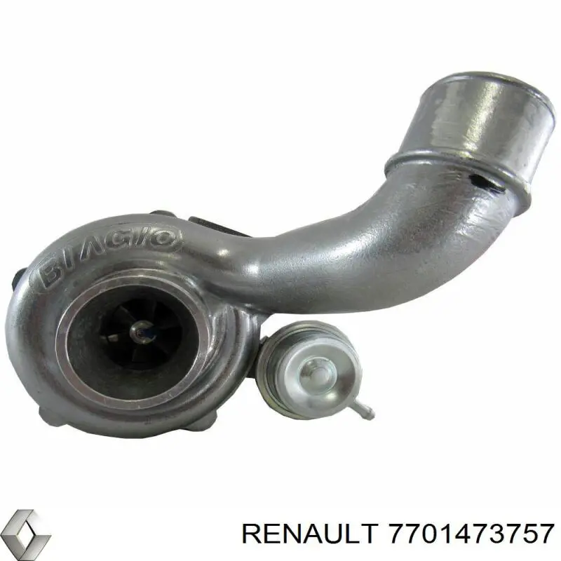 Compre 7701473757 Renault (RVI) Turbina
