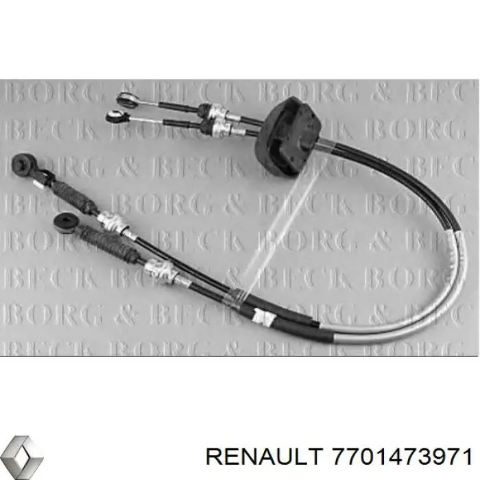 Cabo de mudança duplo Renault (RVI) 7701473971 preço, a partir de 66,43 USD