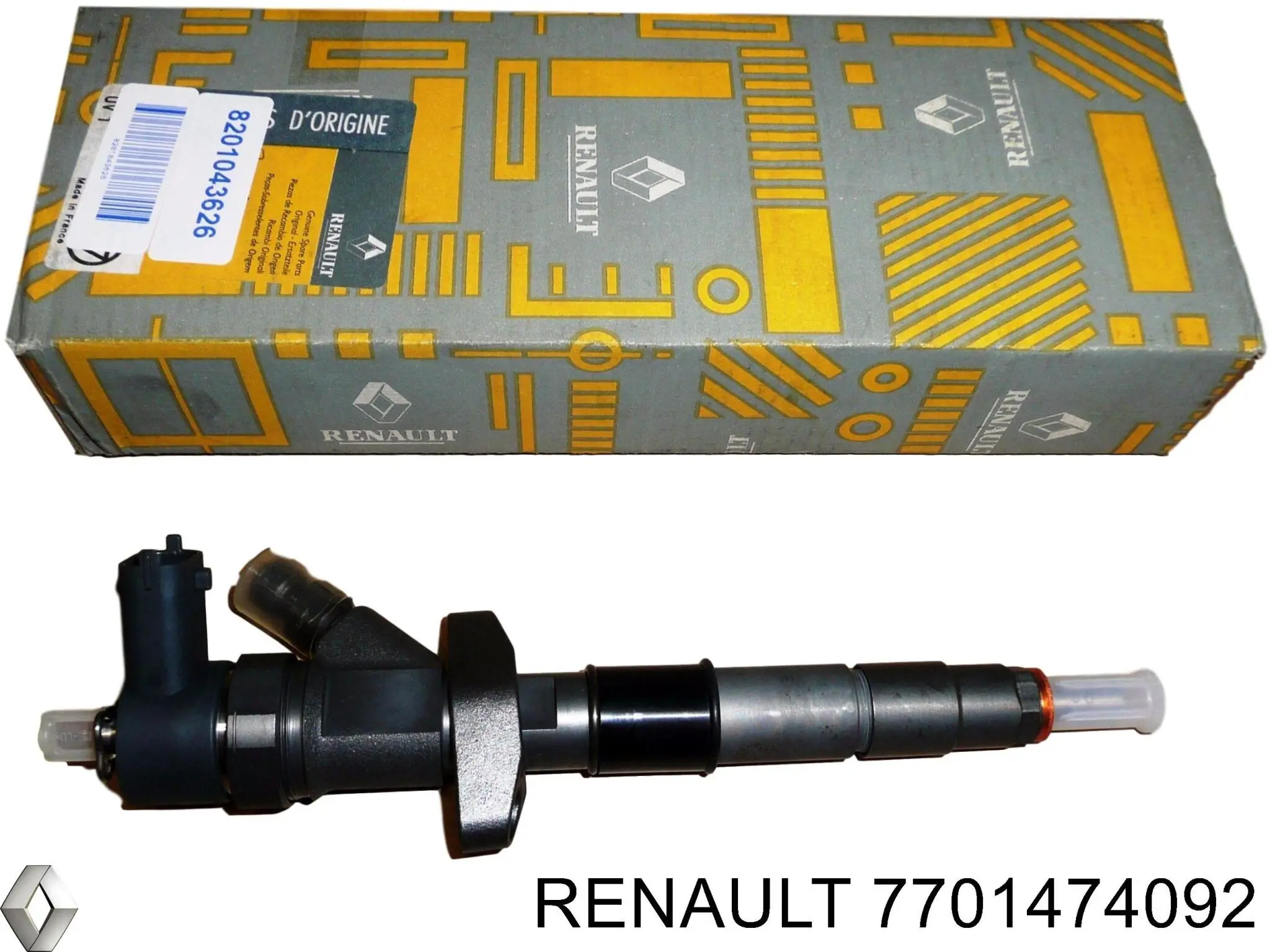Injetor de injeção de combustível Renault (RVI) 7701474092 preço, a partir de 44,34 USD