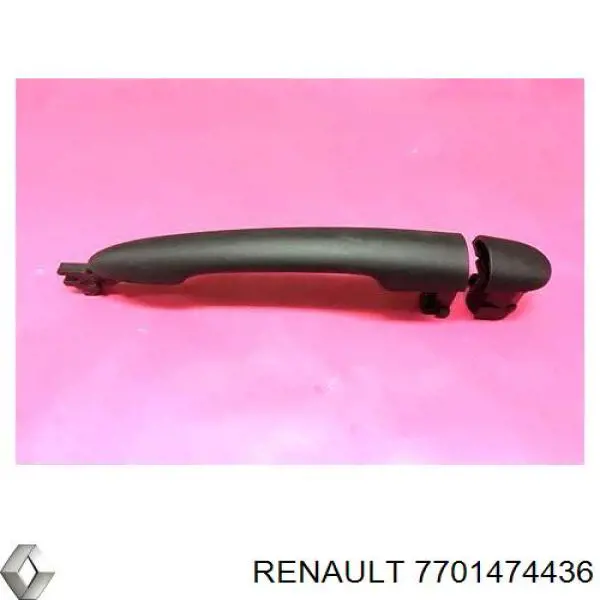 Maçaneta externa da porta dianteira Renault (RVI) 7701474436 preço, a partir de 37,46 USD