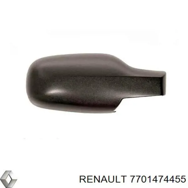 Compre 7701474455 Renault (RVI) Placa sobreposta (tampa) do espelho de retrovisão direito