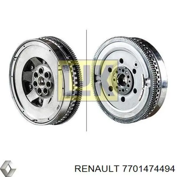7701474494 Renault (RVI) Volante de motor