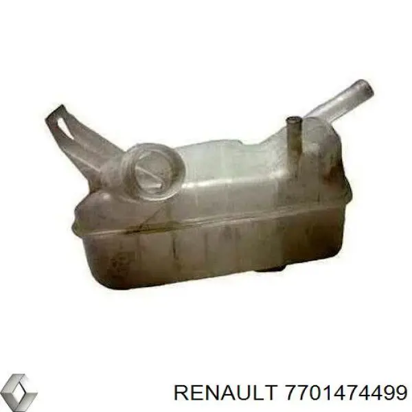 Tanque de expansão do sistema de esfriamento Renault (RVI) 7701474499 preço, a partir de 22,38 USD