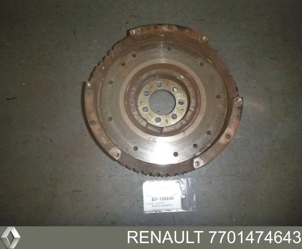 7701474643 Renault (RVI) Volante de motor