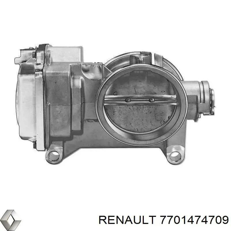 Válvula de borboleta montada Renault (RVI) 7701474709 preço, a partir de 167,02 USD