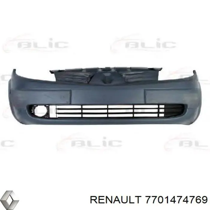 7701474769 Renault (RVI) Pára-choque dianteiro