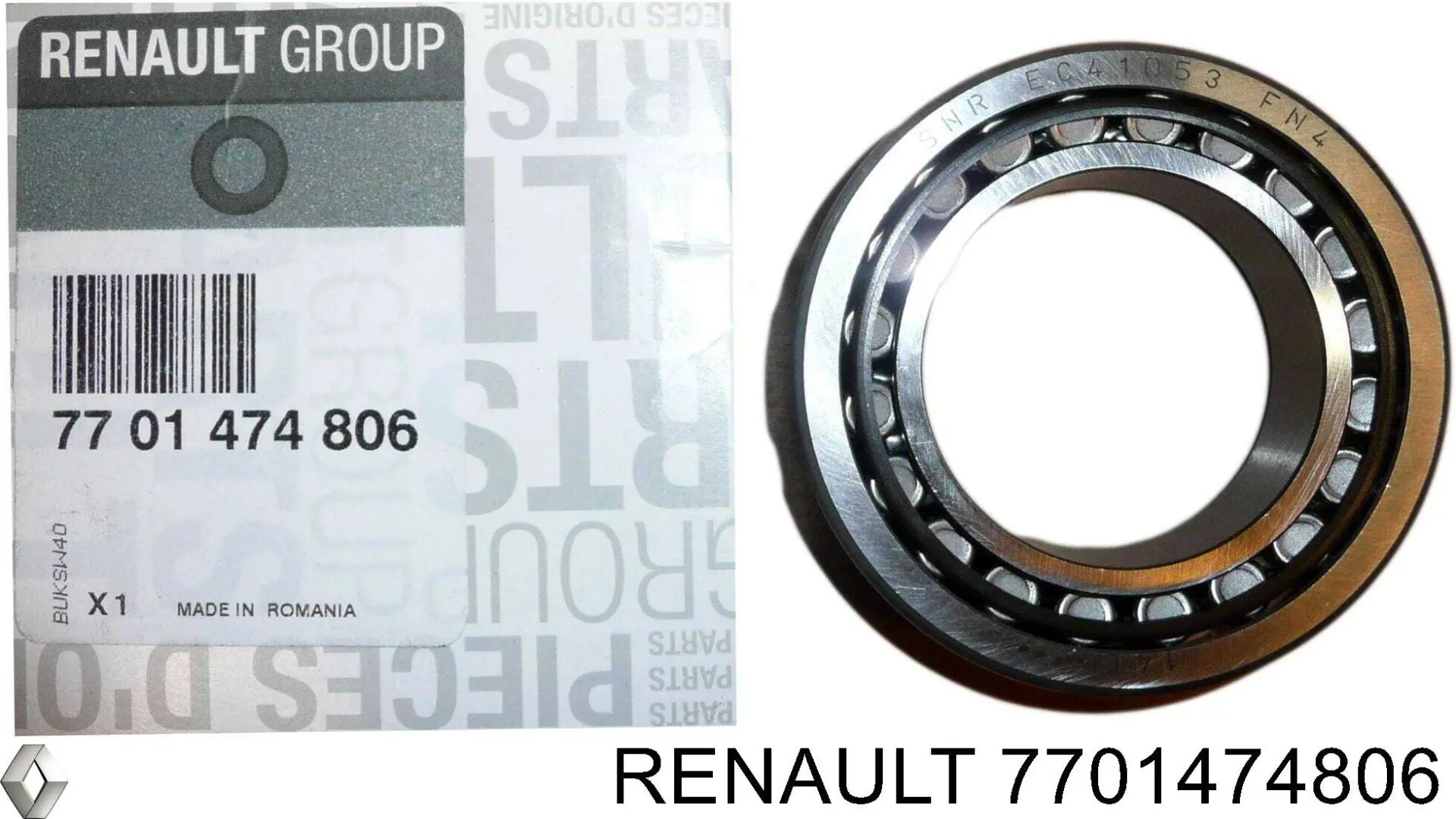 7701474806 Renault (RVI) Rolamento de diferencial do eixo dianteiro