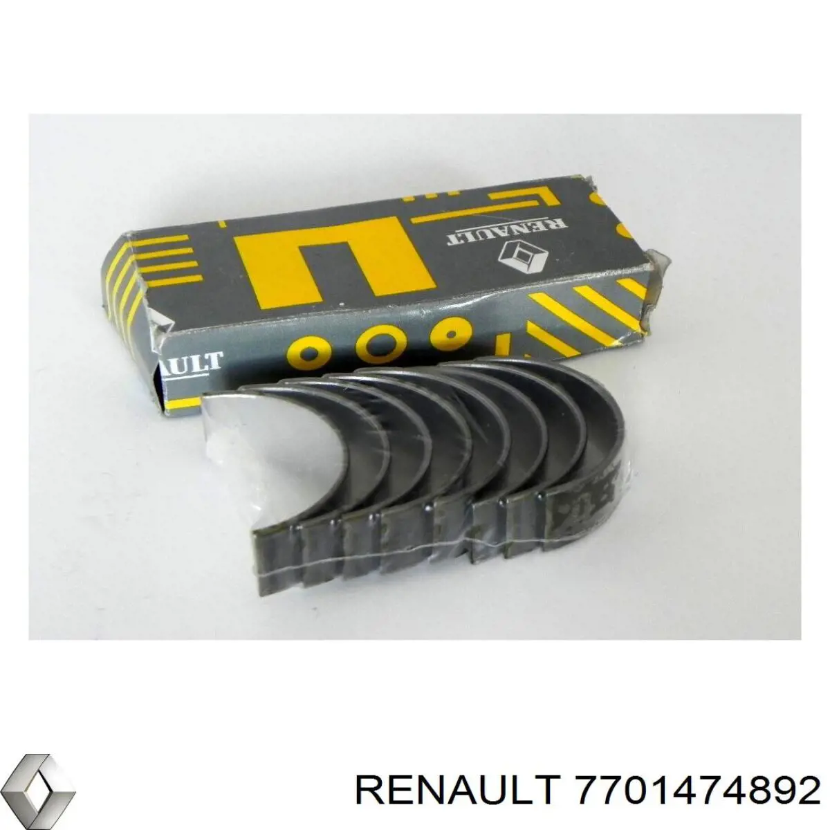 Folhas inseridas de cambota de biela, kit, padrão (STD) 433813004 SM