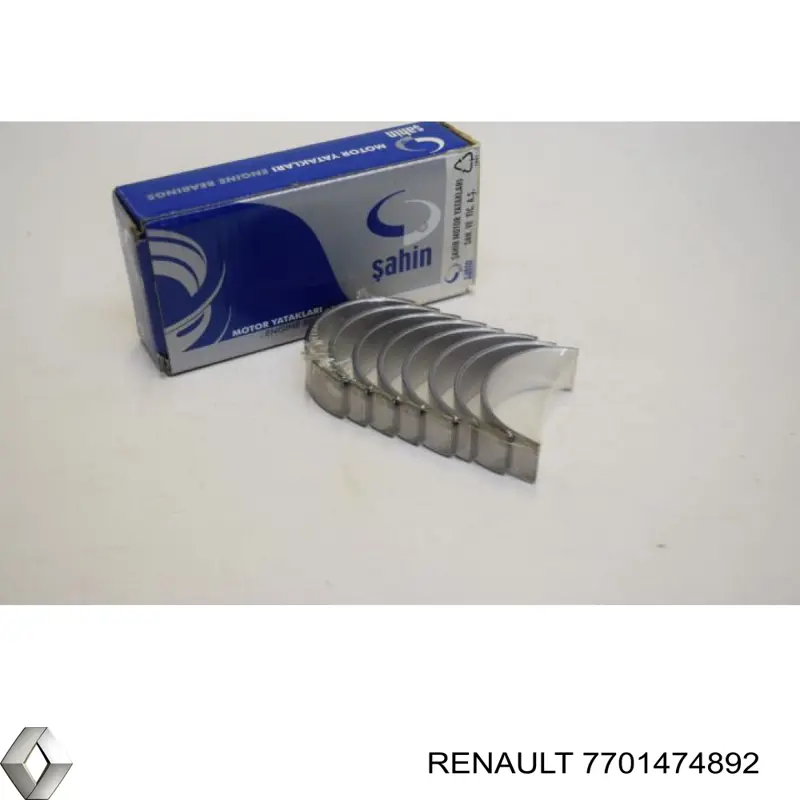 Compre 7702087069 Renault (RVI) Folhas inseridas de cambota de biela, kit, padrão (STD)