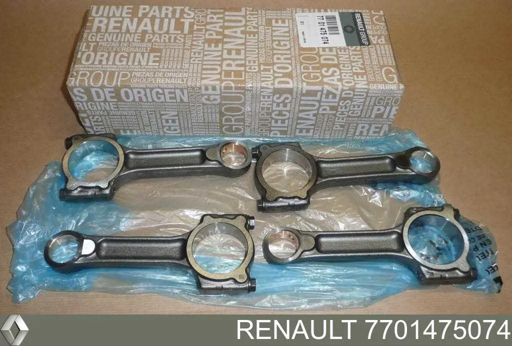 Biela de pistão de motor Renault (RVI) 7701475074 preço, a partir de 83,28 USD