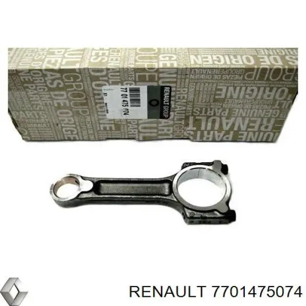 Compre 7701475074 Renault (RVI) Biela de pistão de motor