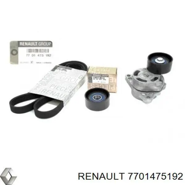 Compre 7701475192 Renault (RVI) Correia dos conjuntos de transmissão, kit