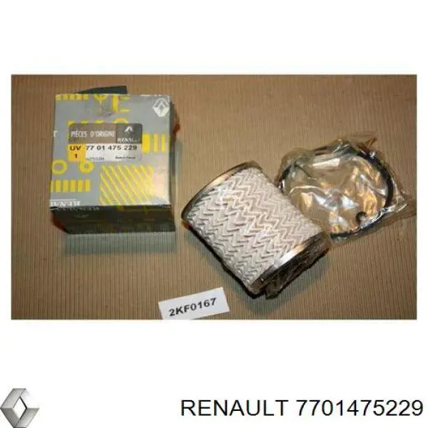 Filtro de combustível Renault (RVI) 7701475229 preço, a partir de 10,78 USD