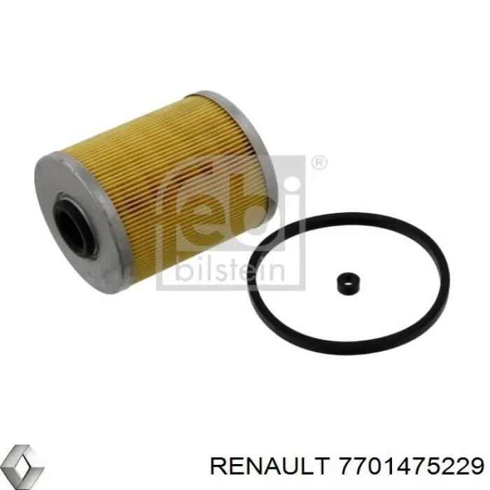 Compre 7701475229 Renault (RVI) Filtro de combustível