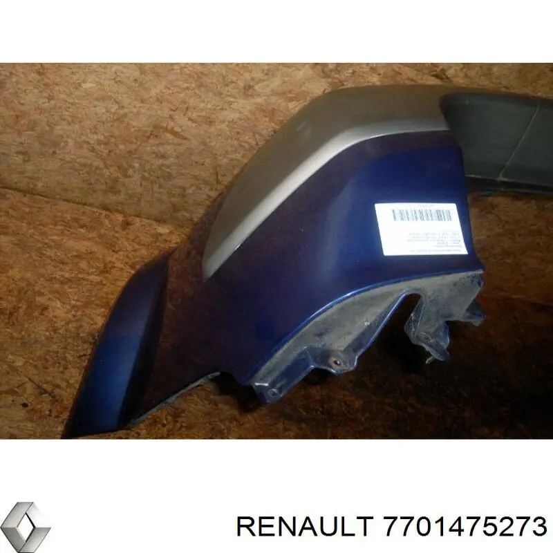 7701475273 Renault (RVI) Pára-choque traseiro