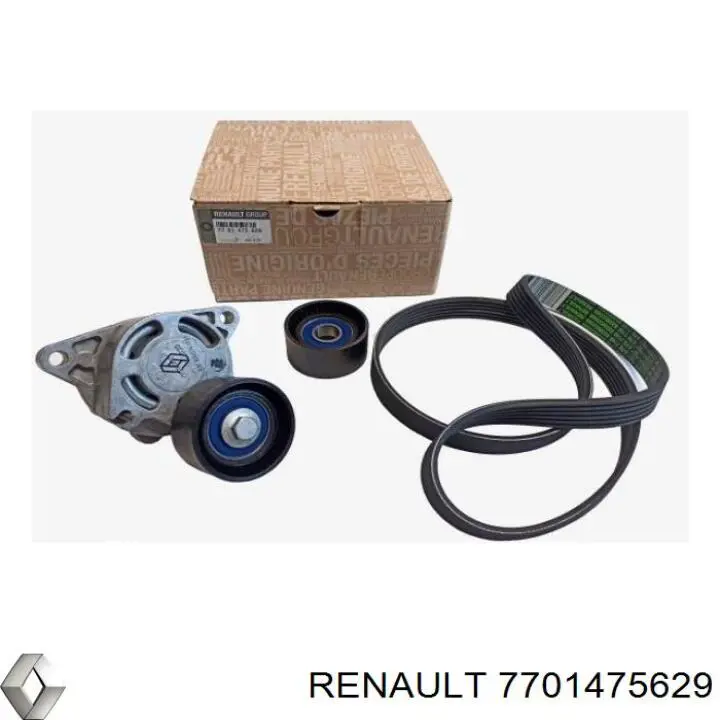 Correia dos conjuntos de transmissão, kit Renault (RVI) 7701475629 preço, a partir de 120,10 USD