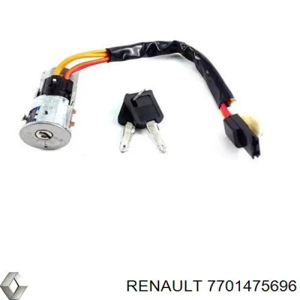 Fecho de ignição 7701473348 Nissan/Infiniti