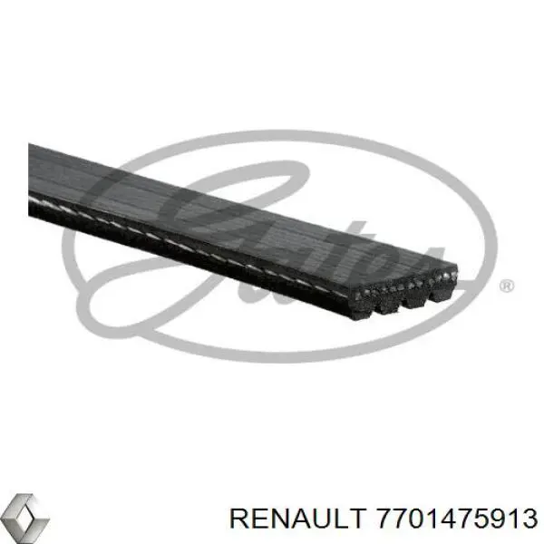 Correia dos conjuntos de transmissão Renault (RVI) 7701475913 preço, a partir de 11,97 USD