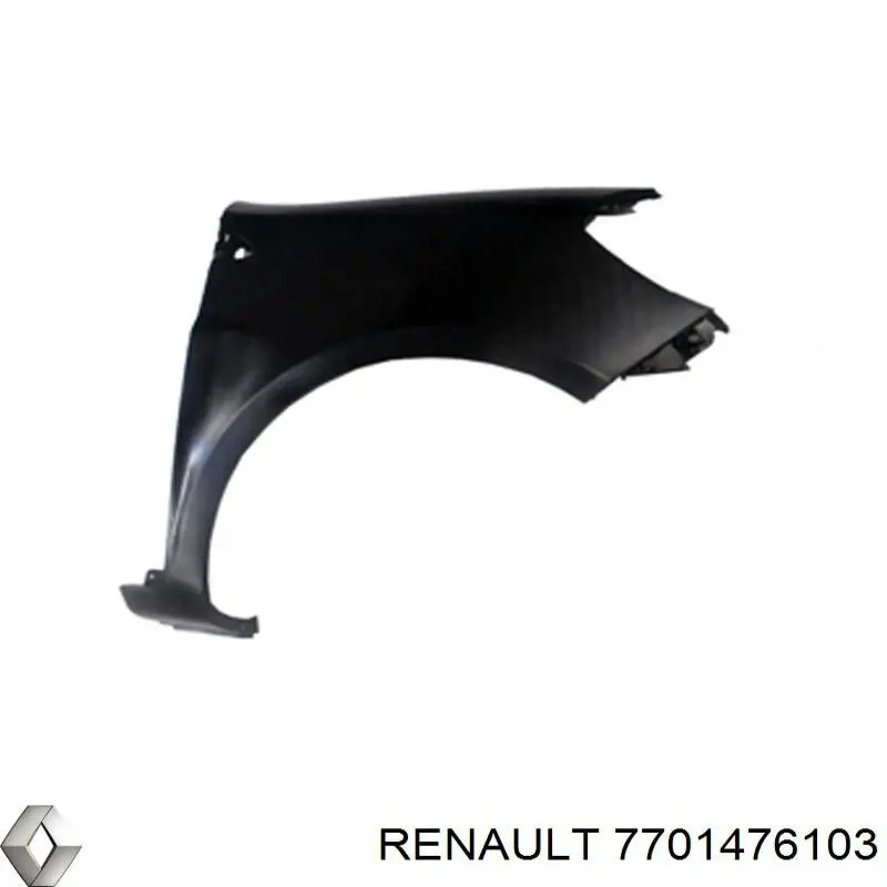 Pára-lama dianteiro direito Renault (RVI) 7701476103 preço, a partir de 92,13 USD