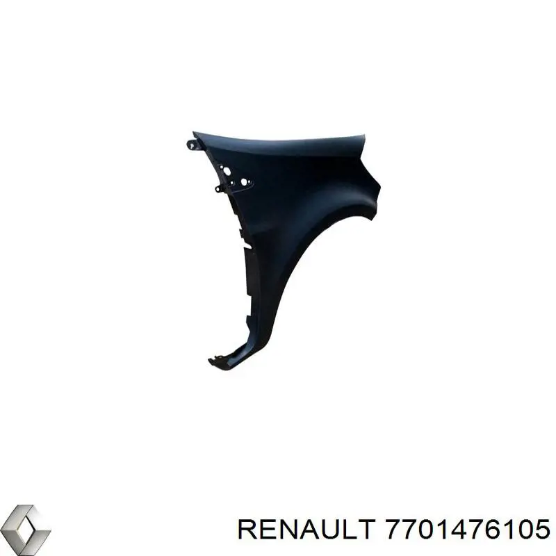 7701476105 Renault (RVI) Pára-lama dianteiro direito