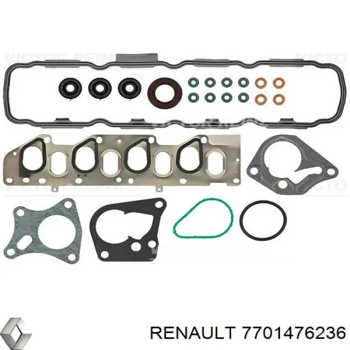 418499P Corteco Kit superior de vedantes de motor